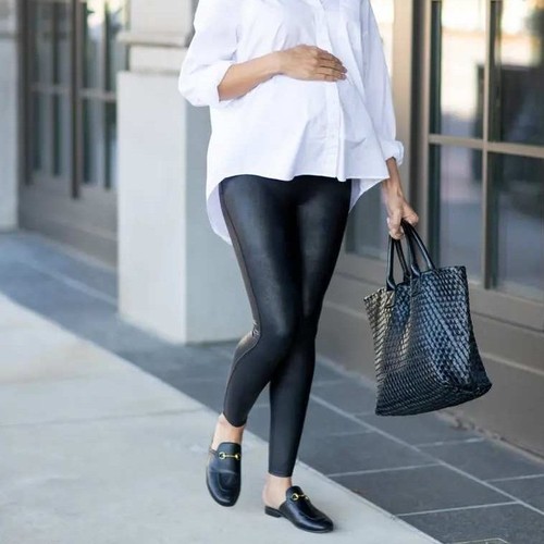Spanx mama faux - faux, leather